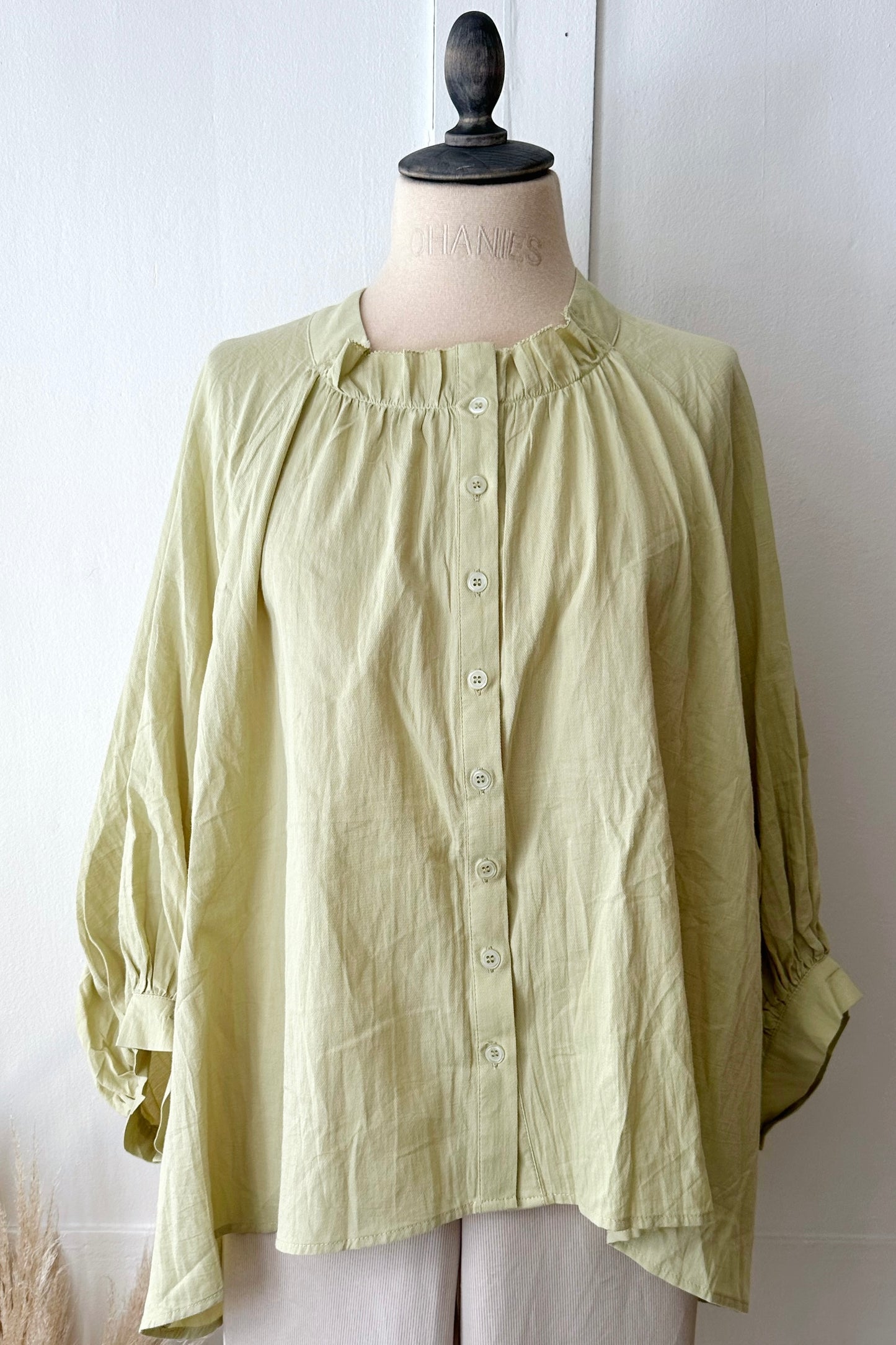 Oversized Baumwollbluse