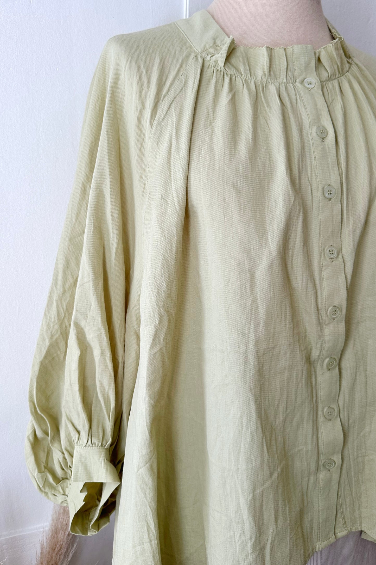 Oversized Baumwollbluse