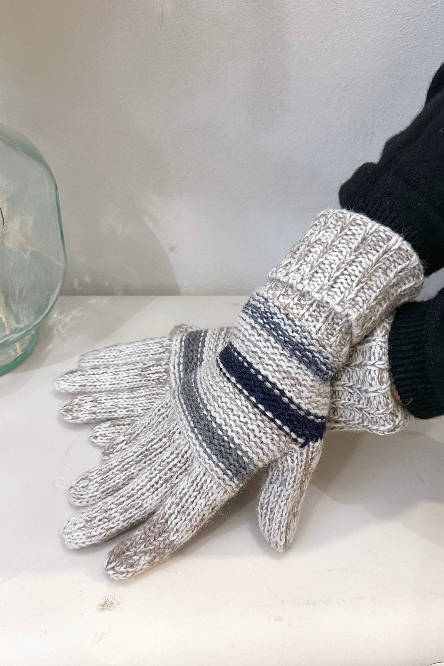 Gloves Woolstripes
