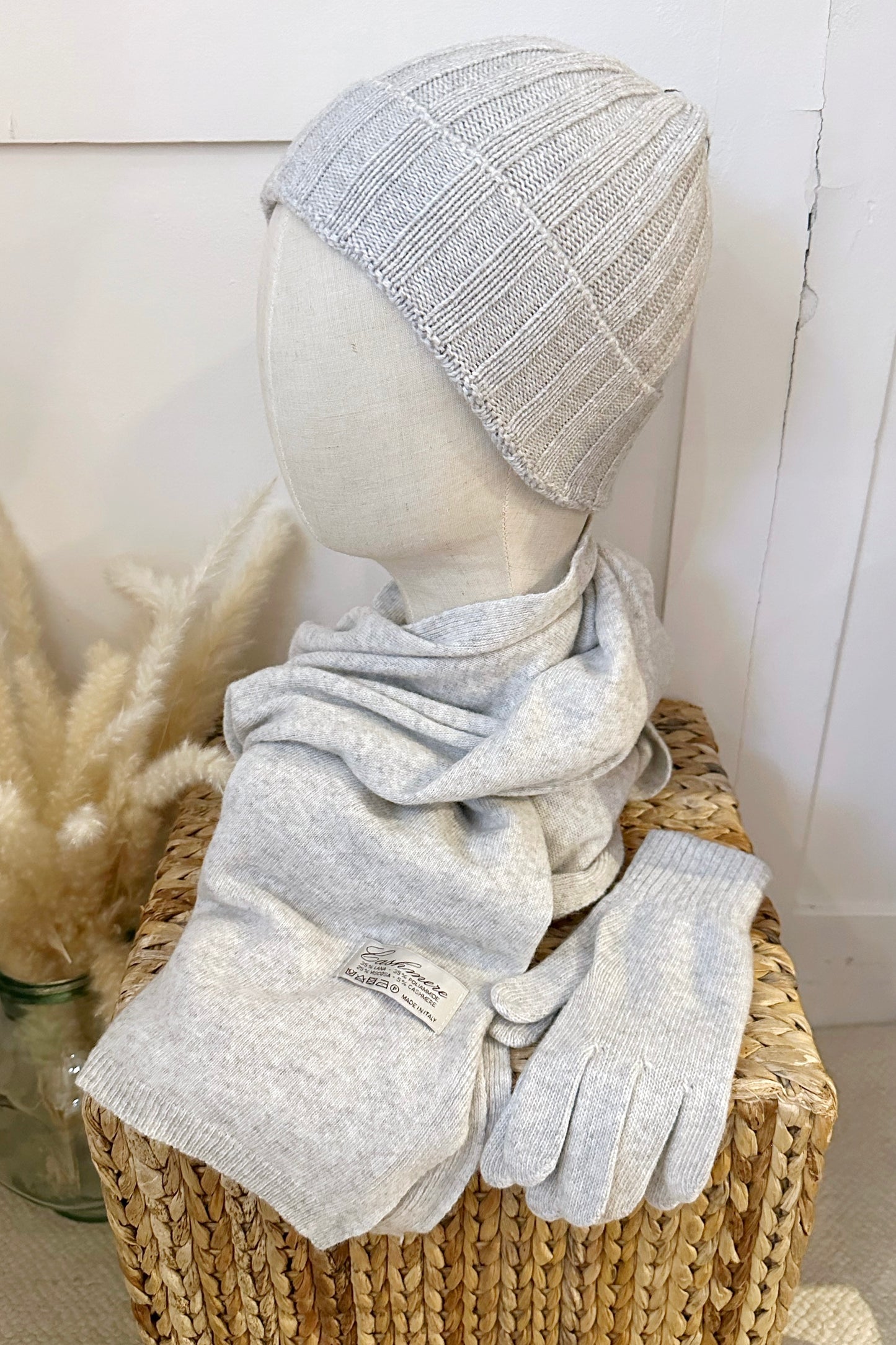 Hochwertige Herbst-Winter Mütze mit Kaschmir