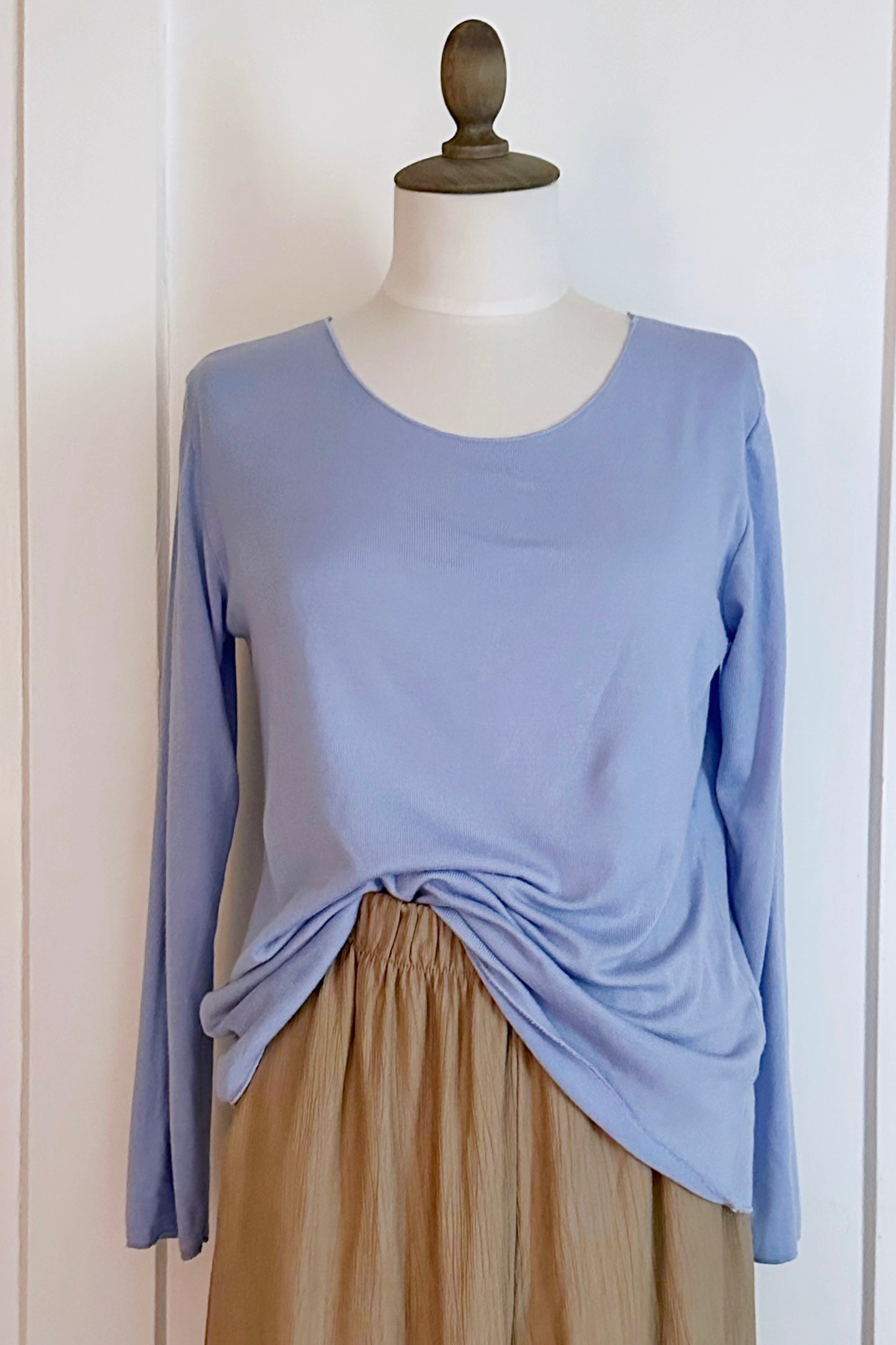 Feiner Strickpullover mit Angora