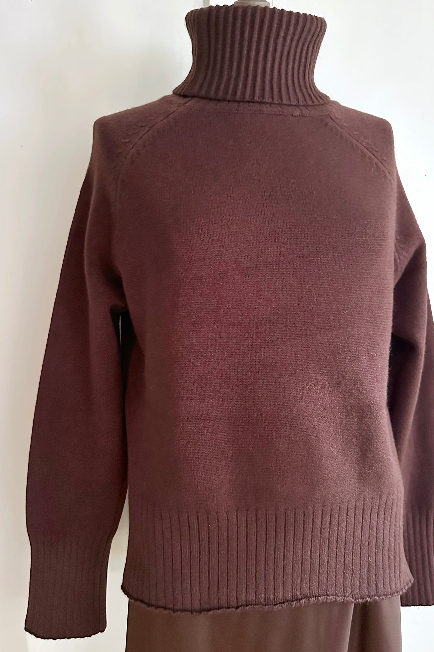 Pullover mit Turleneck und Knöpfen