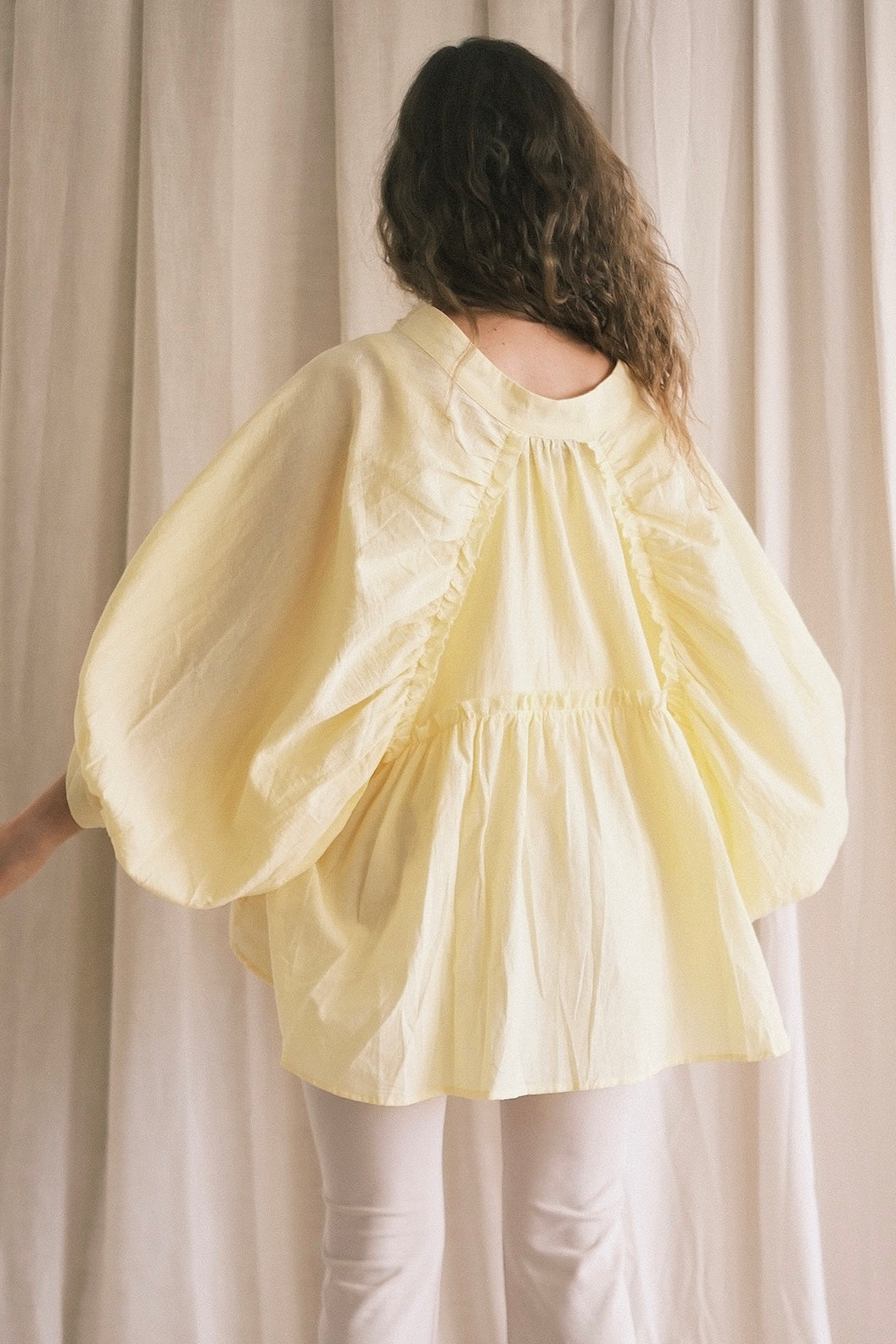 Oversized Baumwollbluse