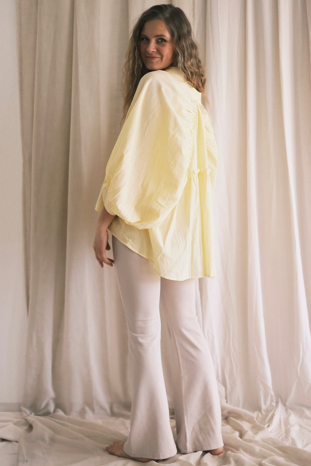 Oversized Baumwollbluse