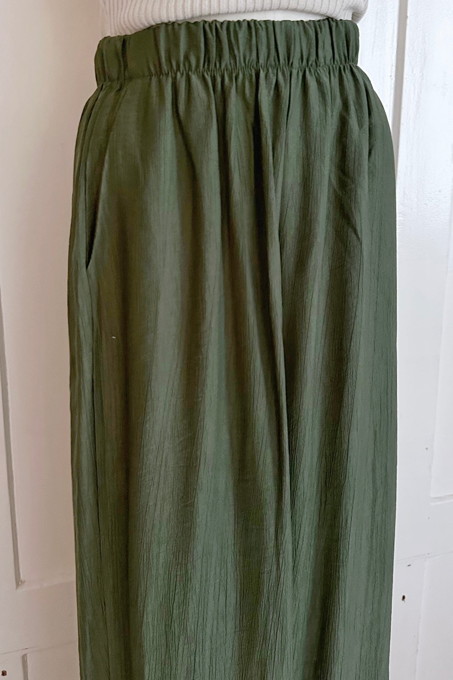 Weiche Hose aus Viskose