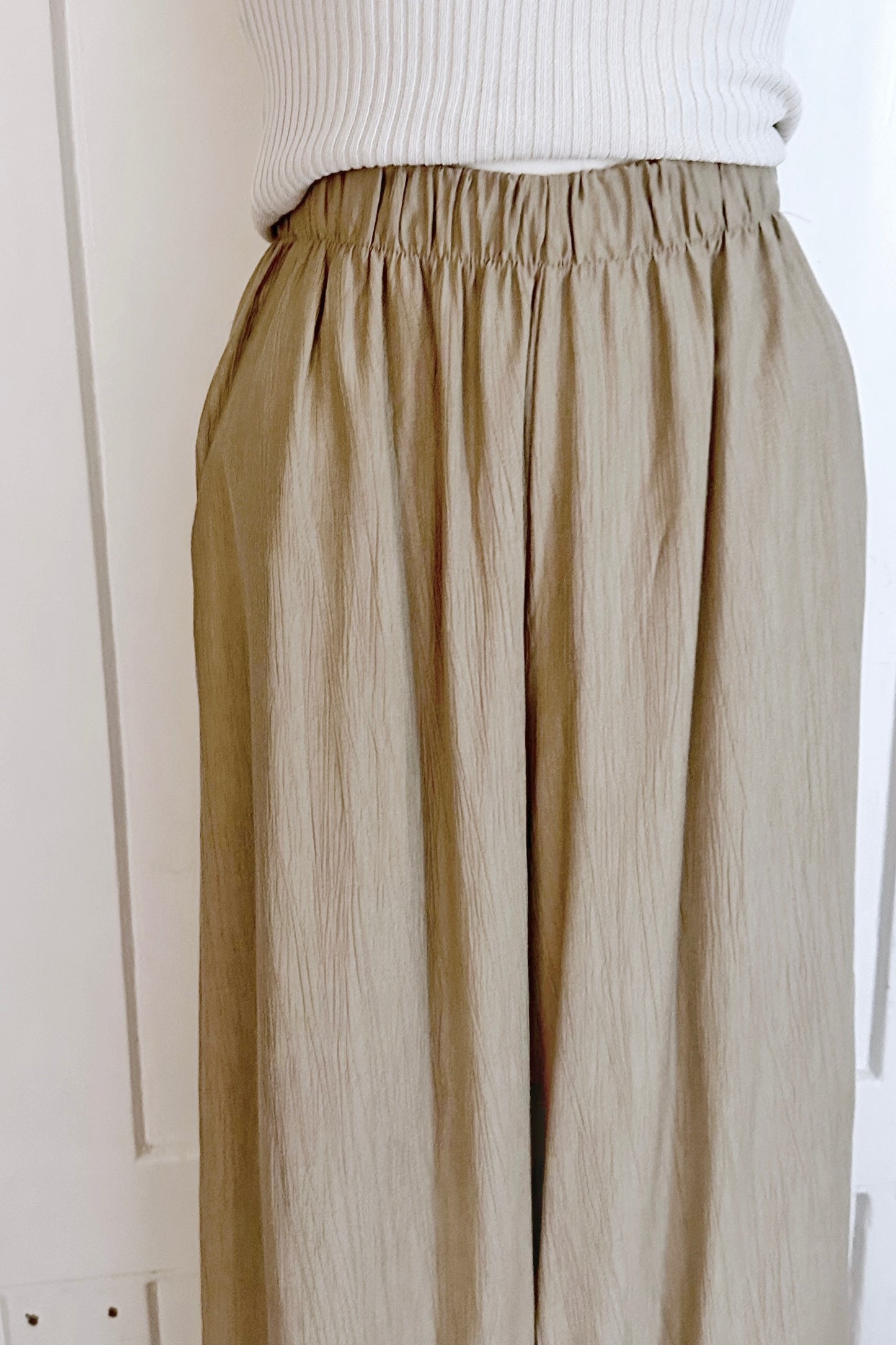 Weiche Hose aus Viskose