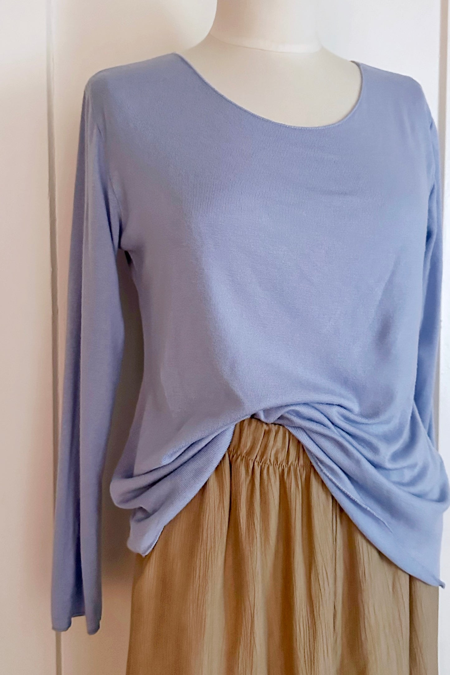 Feiner Strickpullover mit Angora