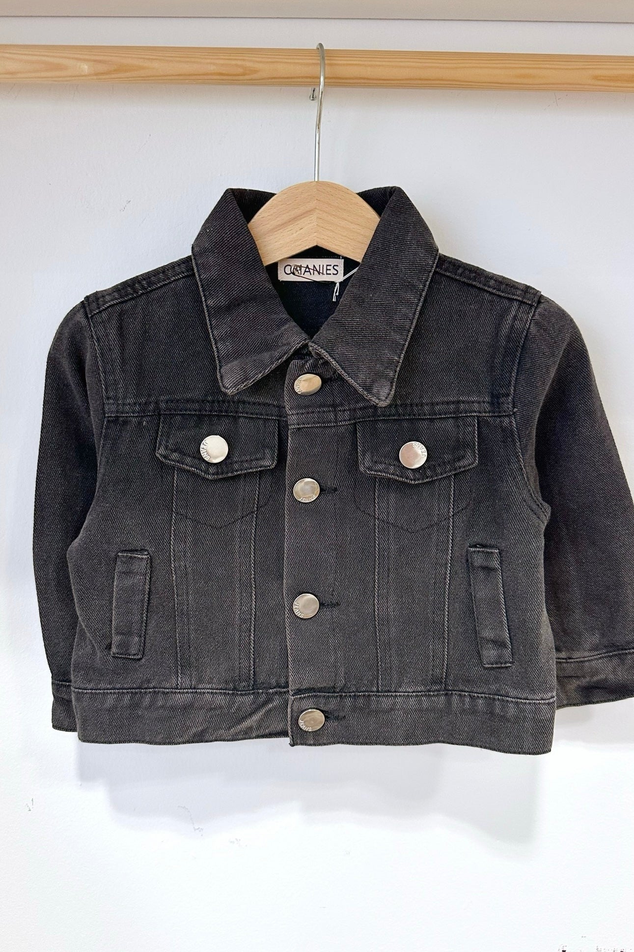 Littles: Jeans Jacke Elefant- 9-12 Monate