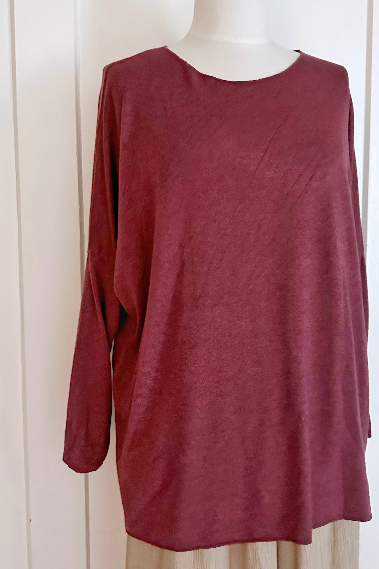Feiner Strickpullover mit Angora