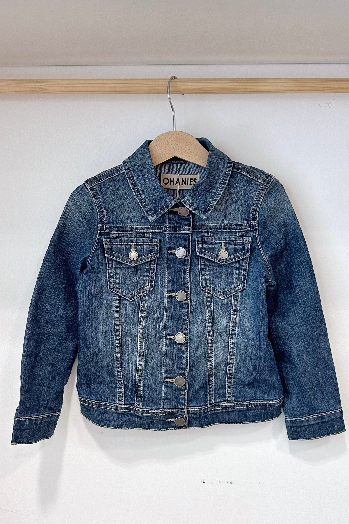 Littles: Jacket Blueelephant 4 Years- handmade