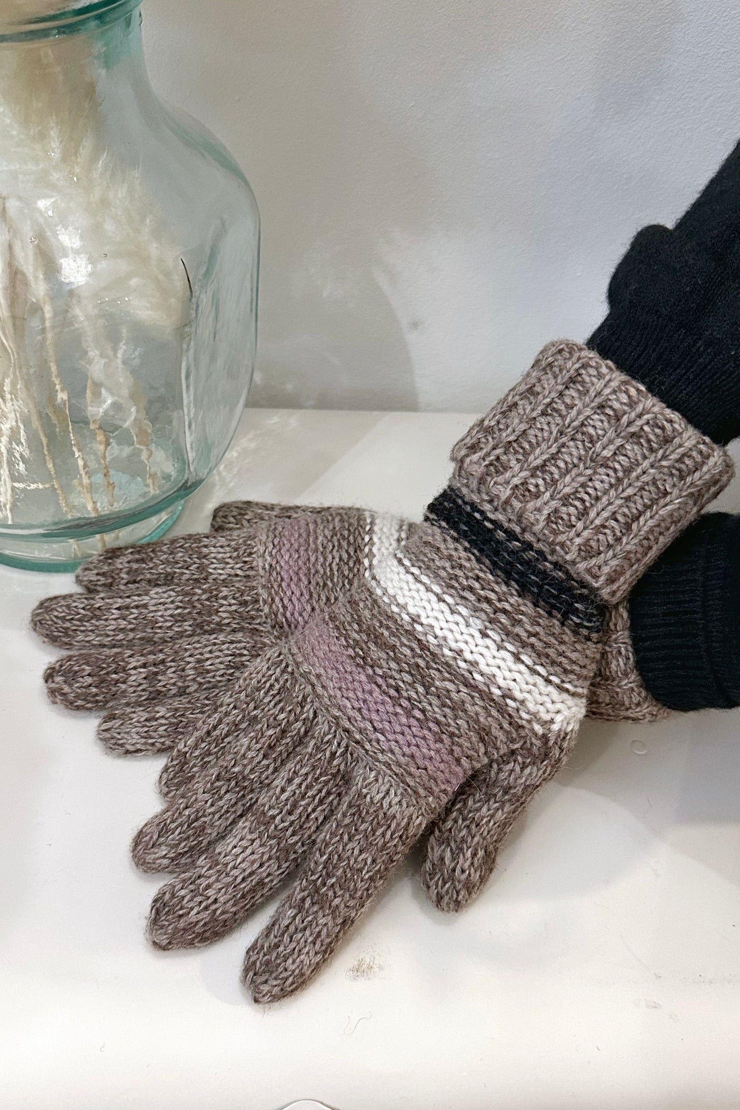 Gloves Woolstripes