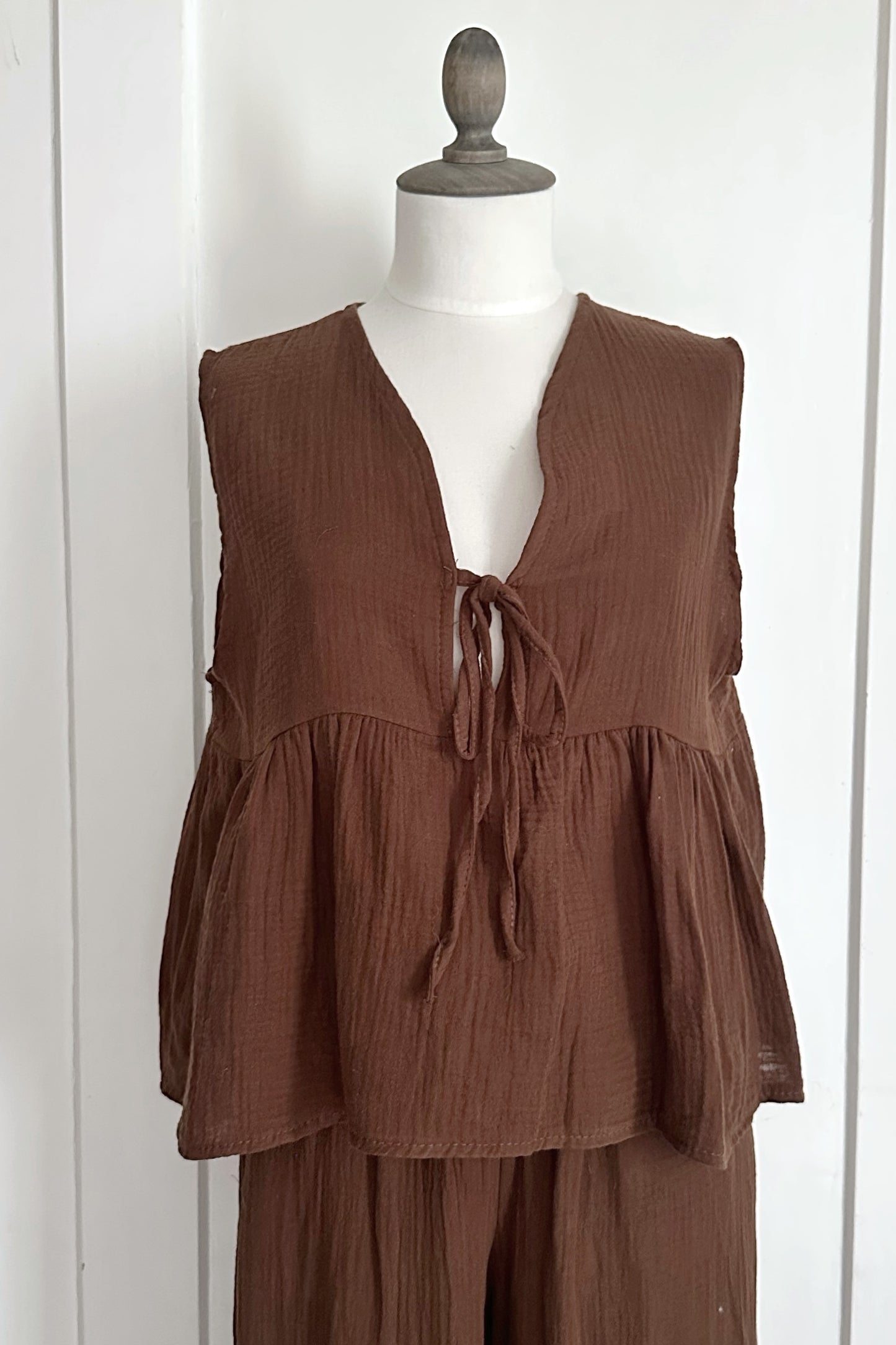 Musselin Top aus Baumwolle