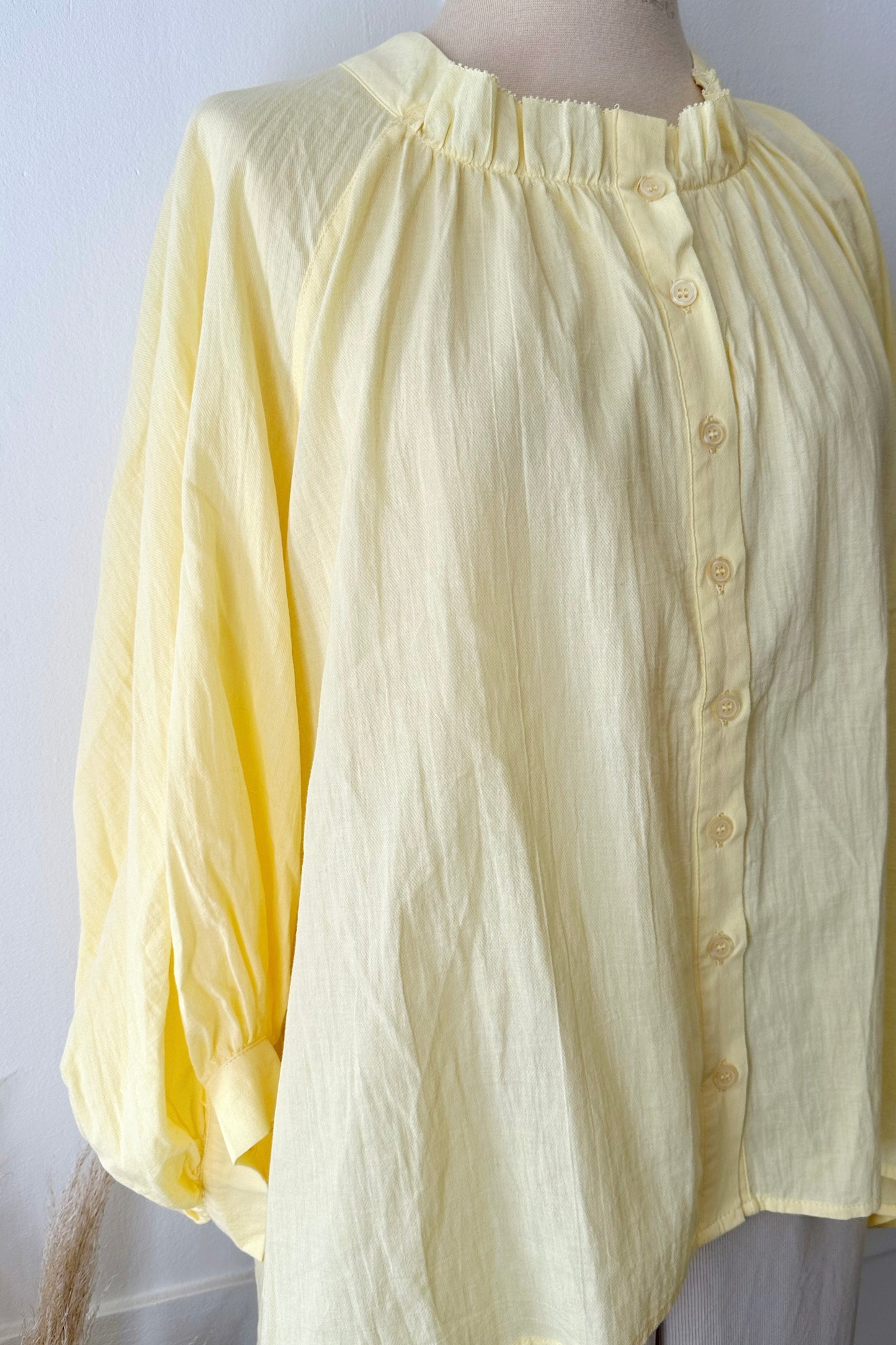 Oversized Baumwollbluse