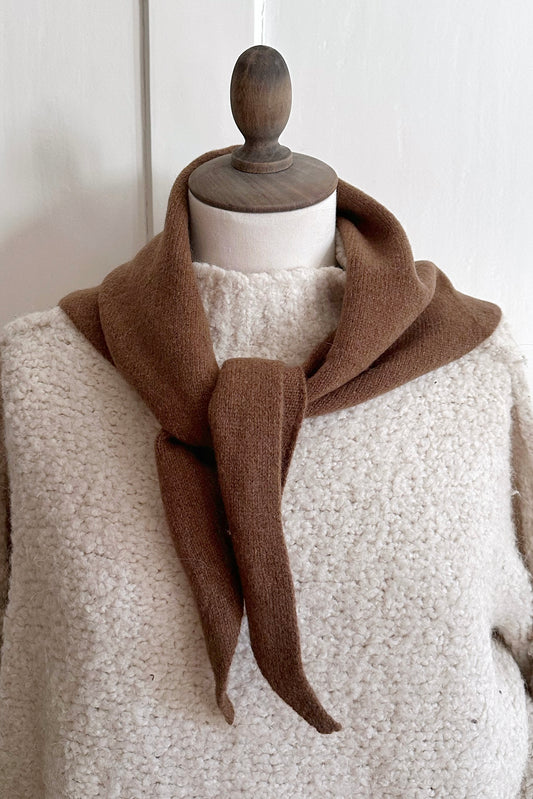Dreieckschal aus Wolle