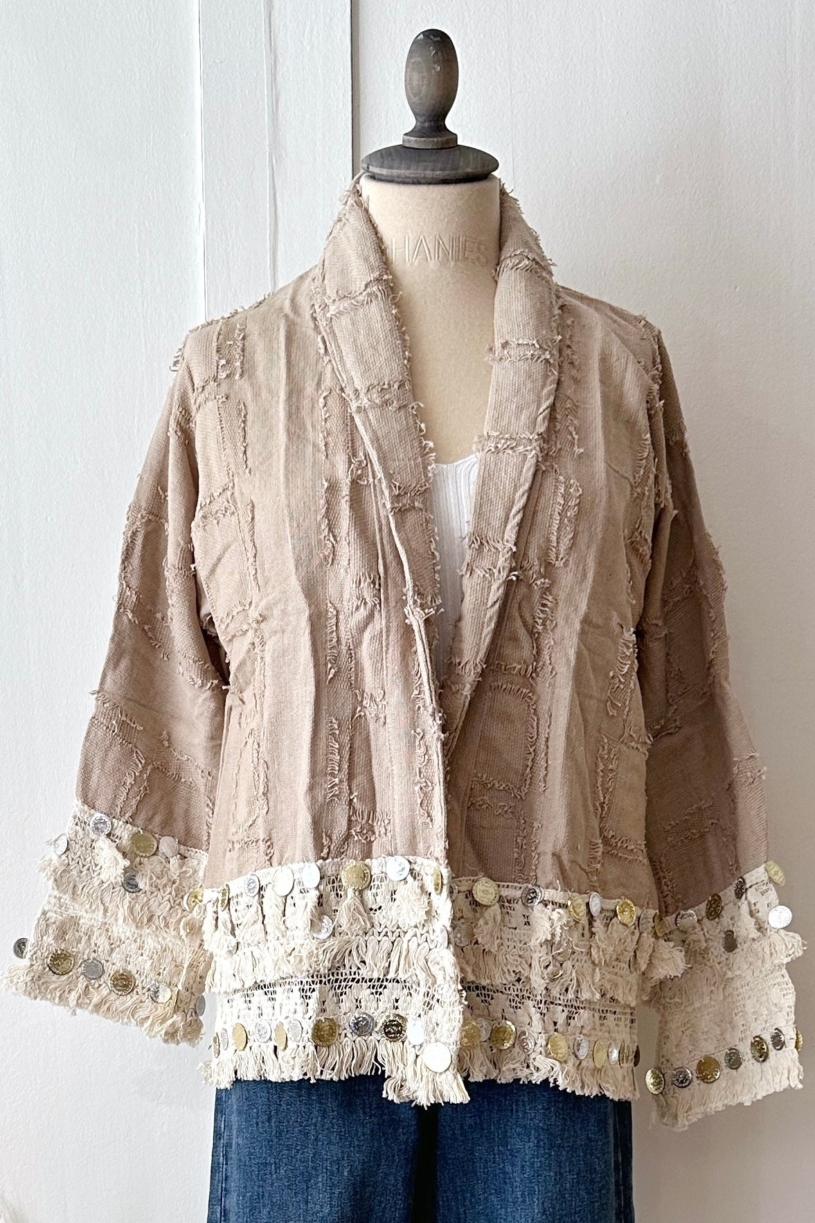 Jacket Bohobaby - handmade