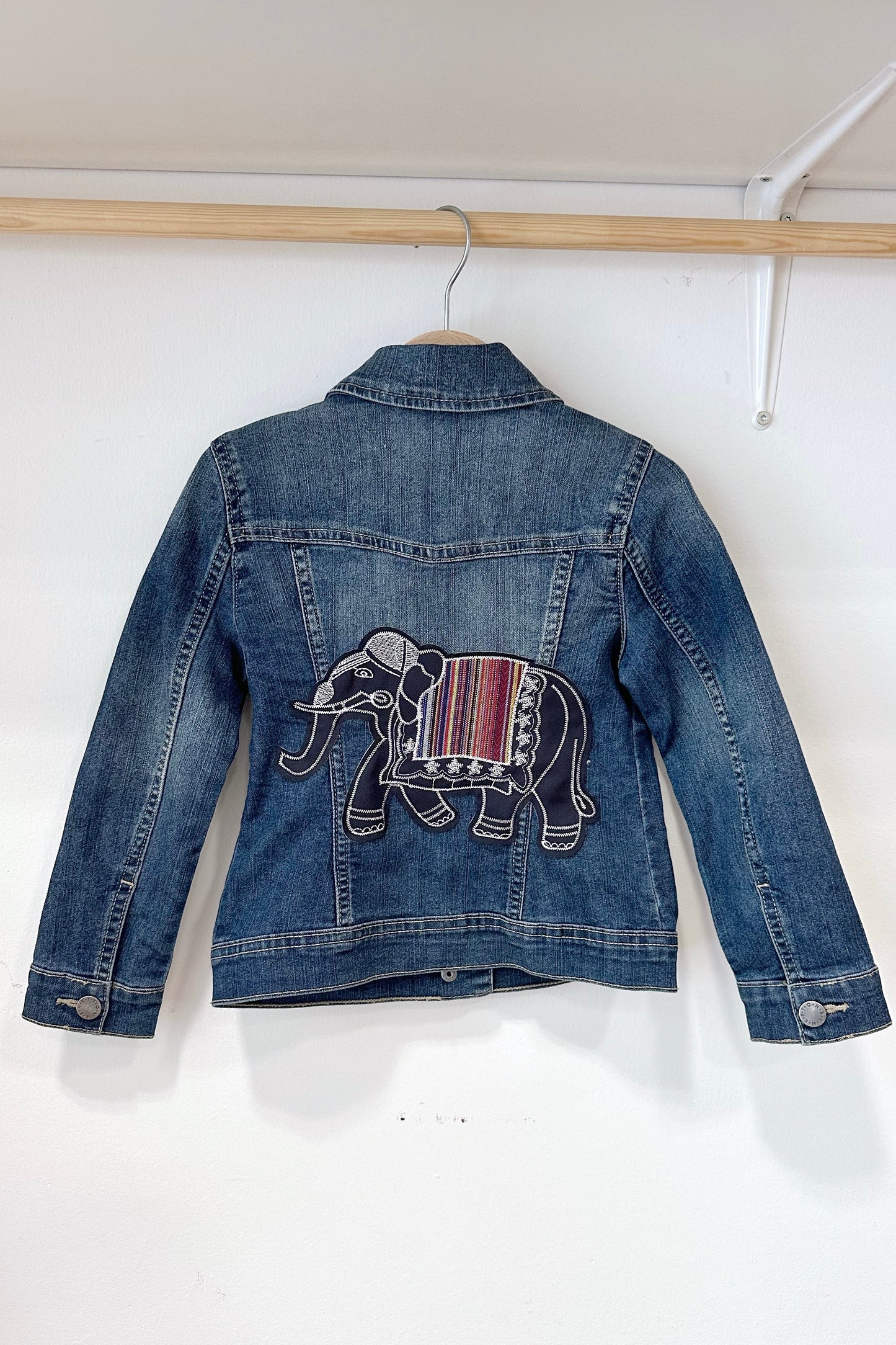 Littles: Jacket Blueelephant 4 Years-  handmade