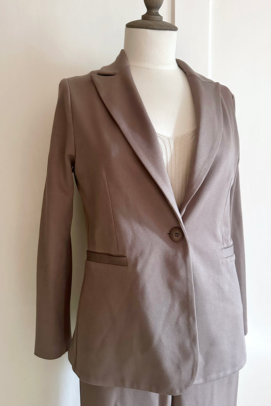 Taillierter Blazer aus Viskose