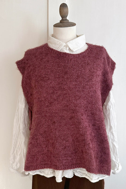 Strickpullunder mit Alpakawolle