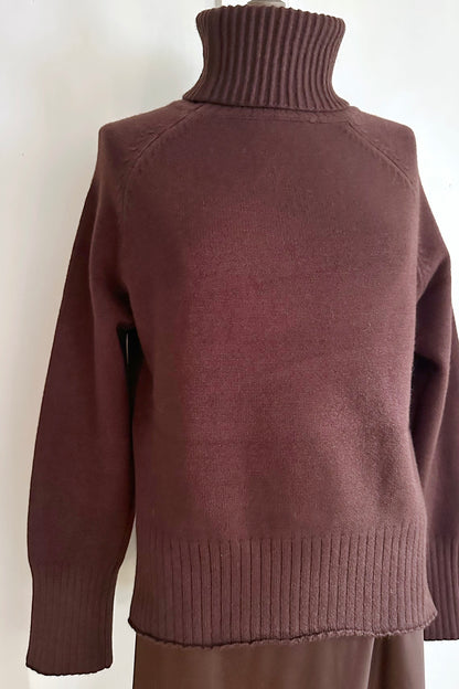 Pullover mit Turleneck und Knöpfen
