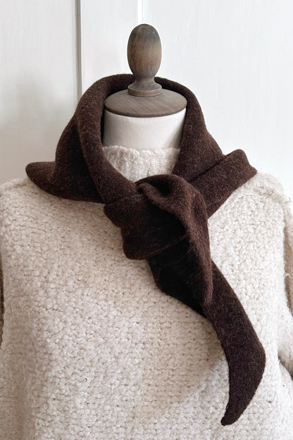 Dreieckschal aus Wolle