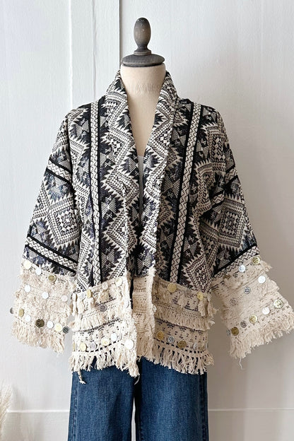 Jacket Blackbeauty - handmade