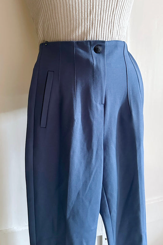 Bundfaltenhose aus Viskose