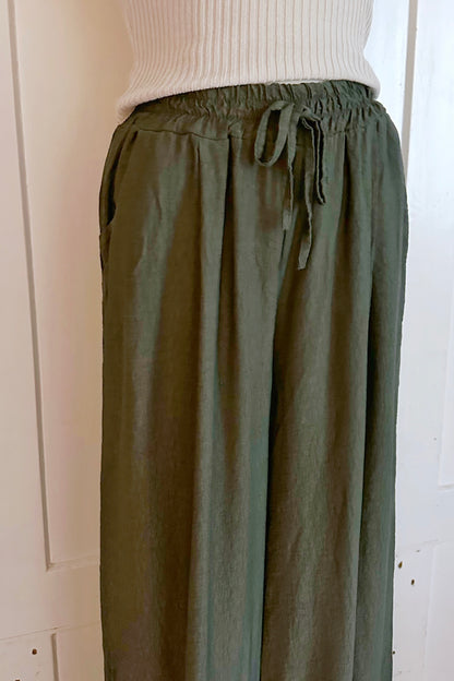 Viskosehose mit elastischem Bund