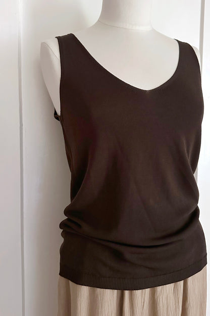Hüftlanges Feinstricktop aus Viskose
