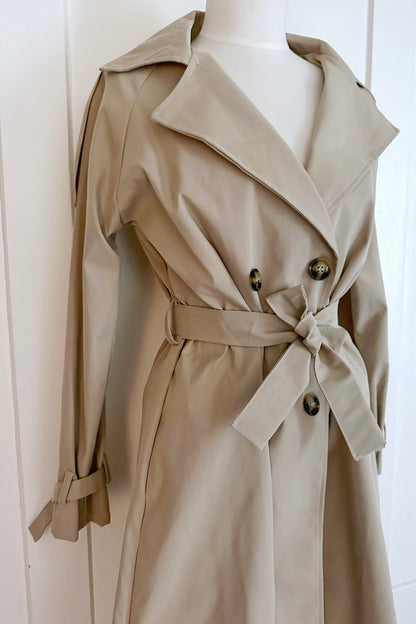 Trenchcoat aus Baumwolle