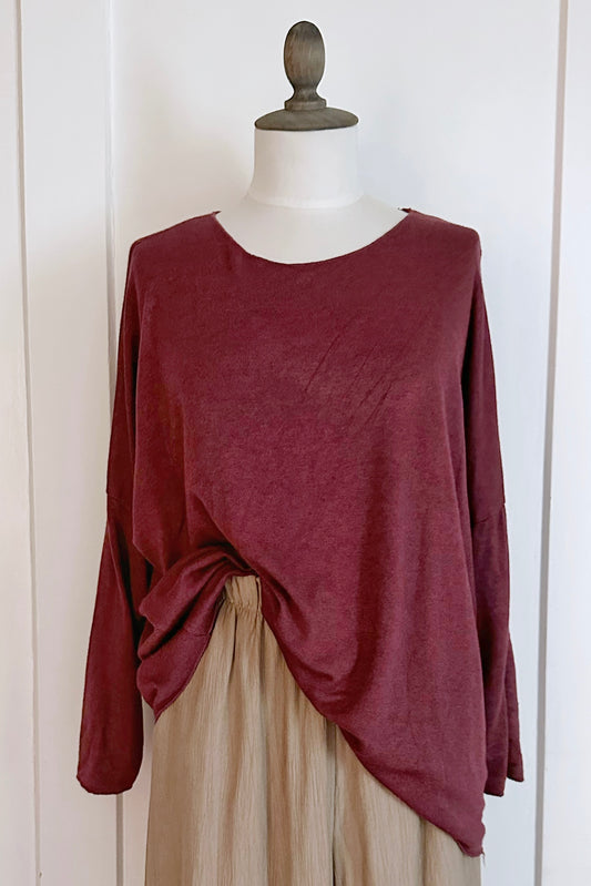 Feiner Strickpullover mit Angora