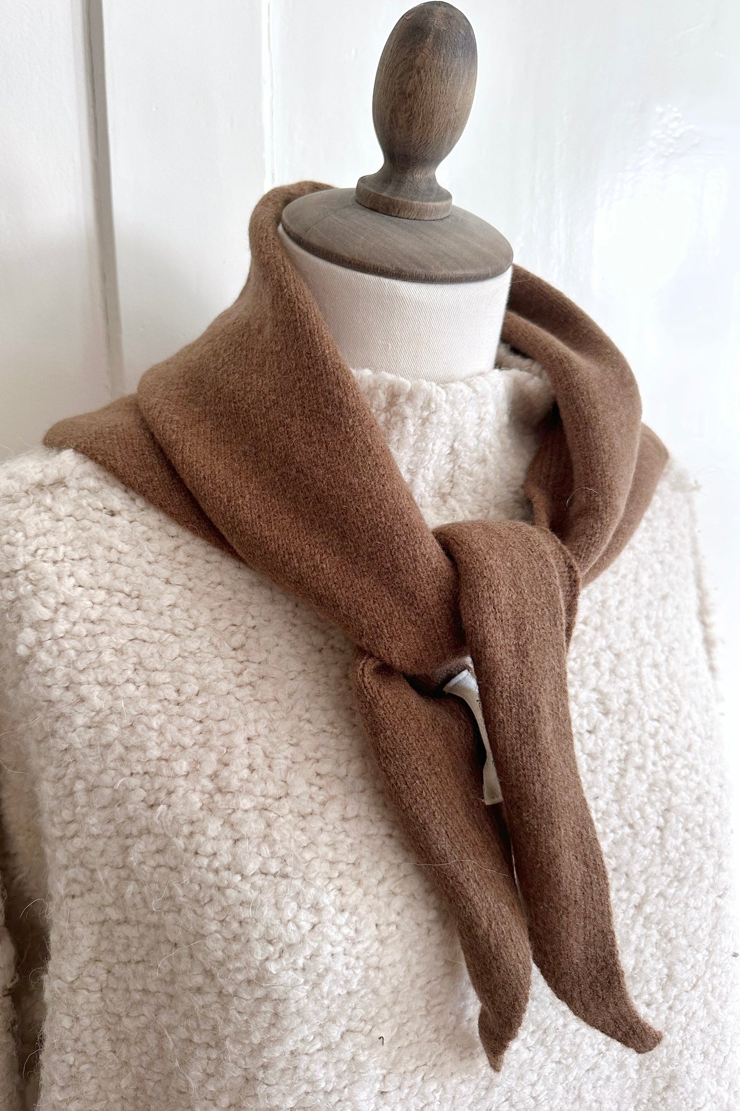 Dreieckschal aus Wolle