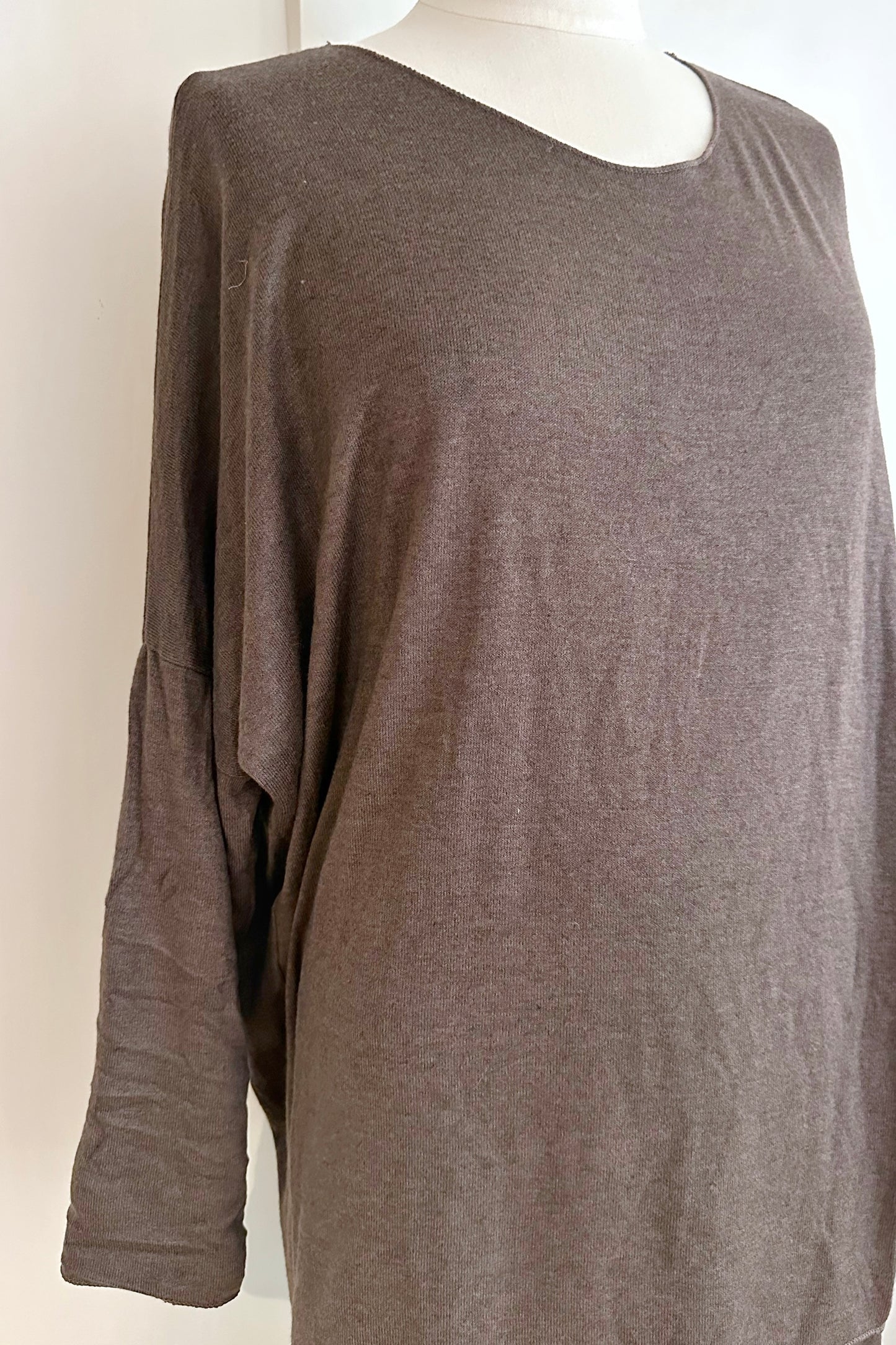 Feiner Strickpullover mit Angora