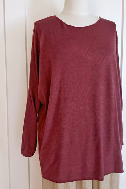 Feiner Strickpullover mit Angora