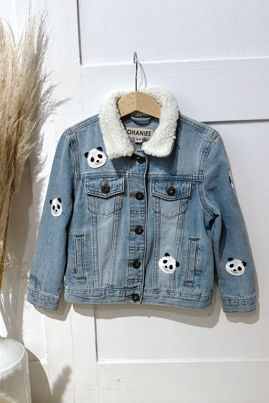 Littles: Jacket Panda - handmade