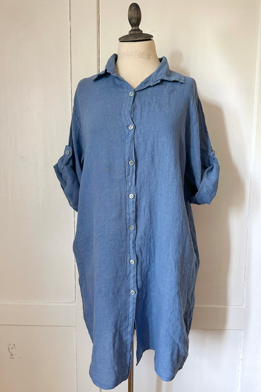 Blusenkleid aus Leinen