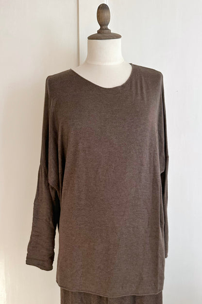 Feiner Strickpullover mit Angora